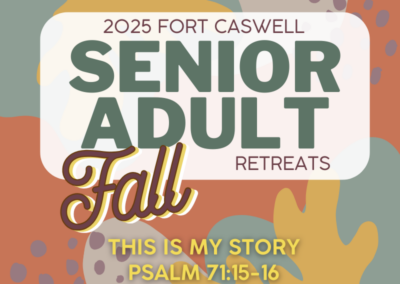 2025 Fall Adult Retreats