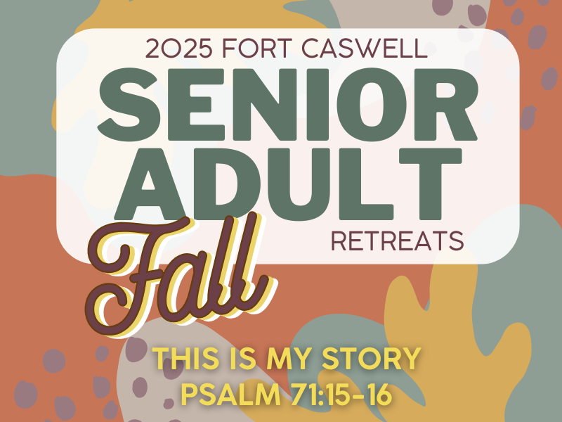 2025 Fall Adult Retreats